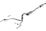 Borla Borla F-150 2021 3.3L CC SB EC STB XL/XLT/Lariat/KR/Plnm/LTD 3/2.25 SRE Cat-Back ATAK Chrome Tips BOR-140879