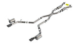 Borla Borla 2021+ Dodge Durango SRT Hellcat 6.2L V8 AWD ATAK Cat-Back Exhaust System - Black Chrome Tips BOR-140886BC