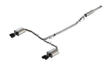 Borla Borla 21-23 Hyundai Sonata N Line 2.5L i4 AT FWD 4DR 2.00in 2.75in S-Type Exhaust - Black Chrome BOR-140905BC