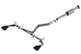 Borla Borla 22-23 Subaru BRZ/Toyota GR86 2.4L RWD AT/MT ATAK Catback Exhaust - Black Chrome Tips BOR-140910BC