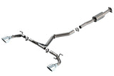 Borla Borla 22-23 Subaru BRZ/Toyota GR86 2.4L RWD AT/MT ATAK Catback Exhaust - Polished Tips BOR-140910