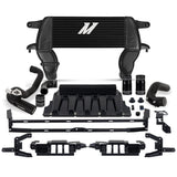 Mishimoto High-mount Intercooler Kit, 2021+ Ford Bronco 2.3L, Black Core, Black Pipes