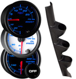 Glowshift Gauges GlowShift 7 Color Series Triple Gauge Package - VW / Mk4 / Golf GS-328-W7-PKG
