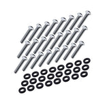 Nuke Performance 24 bolts and nylon washers for CFC Unit flange, 1/4-28 UNF x 1 by Nuke Performance 150-10-118