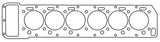 Cometic 71-93 Jag V12 Right Side 93mm .059 inch CFM-20 MLS Head Gasket by Cometic CGS-C4331-059