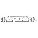 Cometic GM Gen-V/VI BB V8 .060in Fiber Intake Mani Gasket Set-1.848in x 2.042in Oval Port by Cometic CGS-C15041-060