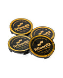 fifteen52 Super Touring Center Cap Set by fifteen52 52-ST-CAP-BLKGOLD-SET