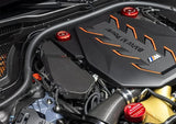 AutoTecknic Pre-Preg Carbon Engine Cover Extension Set - BMW G90 / G99 / M5 by AutoTecknic