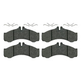 Brake Pad Set with Fastening Material - VW/Audi by Febi 2D0698151A-FEB