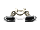 Akrapovic 12-14 McLaren 12C/12C Spyder Slip-On Line (Titanium) w/ Carbon Tips by Akrapovic S-MC/TI/1