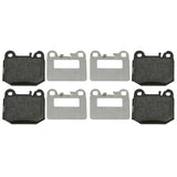 Brake Pad Set with Fastening Material - Mercedes by Febi 1634200720-FEB