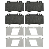 Brake Pad Set with Fastening Material - Mercedes by Febi 16454-FEB