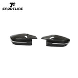 Velt Sport Dry Carbon Fiber Side Mirror Covers - BMW / 3 / 4 Series / G80 M3 / G82 / G83 / M4 by Velt Sport VELT-EXT-0072