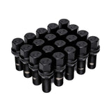 Vossen Lug Bolt - 14x1.5 - 30mm - 17mm Hex - Cone Seat - Black (Set of 20) by Vossen LUG-B1450-30-BC