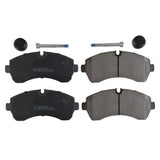 Brake Pad Set with Fastening Material - VW/Audi by Febi 2E0698151A-FEB