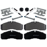 Brake Pad Set - Mercedes by Febi 0034204620-FEB