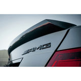 Suvneer Motorsports Suvneer W204 2D Coupe High Kick Carbon Fiber Trunk Spoiler W2042DTNKLIP
