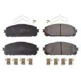 Brake Pad Set with Fastening Material - Chrysler / Dodge / Jeep by Febi 68212327AA-FEB