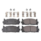 Brake Pad Set with Fastening Material - Lexus by Febi 0446506100-FEB