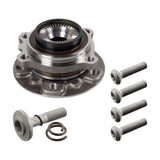 Wheel Bearing Kit with Wheel Hub - BMW by Febi 31206777757-FEB