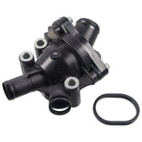Thermostat with Housing & Gasket - Ford by Febi 1371932-FEB