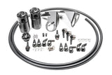 Radium Engineering 05-13 Chevrolet Corvette Fluid Lock Dual Catch Can Kit by Radium Engineering RAD20-0787-FL