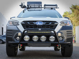 aFe POWER 20-23 Subaru Outback H4 2.4L (t) / H4 2.5L Terra Guard Front Bumper - Black by AFE 79-27009