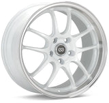 Enkei Wheels PF01 17" 5x114.3 White Machined by Enkei 460-790-6535WM