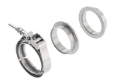 Borla Borla Universal 2.5in Stainless Steel 3pc V-Band Clamp w/ Male and Female Flanges BOR-18008