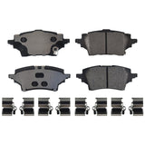 Brake Pad Set with Brackets - Mazda by Febi 1M002628Z-FEB