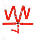 RaceQuip Red SFI CAMLOCK 5pt PD Lap Seat Belt by Racequip RQP741011