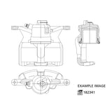 Brake Caliper - VW/Audi by Febi 6C0615124-FEB