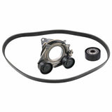 Auxiliary Belt Kit - Mercedes by Febi 0049931296-FEB
