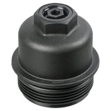 Oil Filter Housing Cap with Sealing Ring - BMW by Febi 11428575907-FEB
