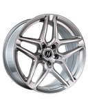 Heritage Wheels 18x8.5 et35 / 5x100 / cb73.1 Heritage Wheels EBISU MonoC 18" 5x100 Silver ebm5100188535sil