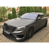 Suvneer Motorsports Suvneer K Designed W222 S63 Carbon Fiber Front Lip W222S63CFLIP-K