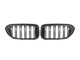 AutoTecknic Carbon Fiber Front Grille Set - G30 5-Series by AutoTecknic ATK-BM-0250-DS-CF