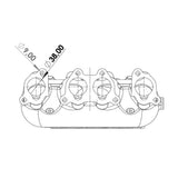 SPA Performance Longitudinal Intake Manifold w/ 8 Injectors by SPA Performance TINW1004