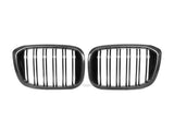 AutoTecknic Dry Carbon Fiber Dual-Slats Front Grille Set - G01 X3 | G02 X4 Pre-LCI by AutoTecknic ATK-BM-0897