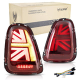 VLAND LED Tail Lights (w/ Sequential turn Signals) - MINI / R56 / R57 / R58 / R59 / Cooper Hatch by VLAND YAB-MN-0327R-P02
