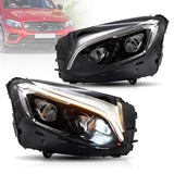 VLAND LED Headlights (OEM Style) - Mercedes / X253 / C253 / GLC by VLAND YGA-GLC-2055-16L-P02
