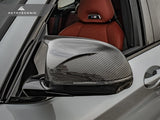 AutoTecknic Replacement Dry Carbon Mirror Covers - F95 X5M | F96 X6M by AutoTecknic ATK-BM-0259-DCG-8