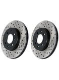 Stoptech StopTech Sport Slotted/Drilled Brake Rotor Set (330x22) - Audi / B8 / B9 / A4 / A5 / S4 / S5 / SQ5 / C7 / C8 / A6 / & More 127.33137L-R