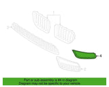 BMW Front Bumper Grill Panel (Left) - BMW / E84 / X1 51118038061