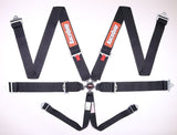RaceQuip Black SFI CAMLOCK 6pt PD Lap Seat Belt by RaceQuip RQP743003