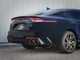 aFe 22-23 Kia Stinger L4-2.5L Turbo Gemini XV 3in to Dual 2-1/2in Cat-Back Exhaust System w/ Cut-Out by AFE 49-37024