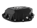 aFe 19-23 Dodge Ram 2500/3500 Pro Series Rear Differential Cover - Black w/ Machined Fins by AFE 46-71151B