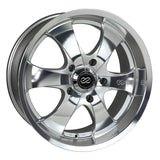 Enkei Wheels M6 18" 5x127 Mirror Finish by Enkei 482-885-7320MF