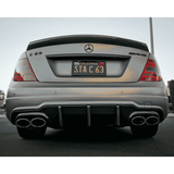 Suvneer Motorsports Suvneer XY Designed W204 Facelift Carbon Fiber Diffuser W204CFDIF-XY