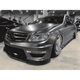 Suvneer Motorsports No / Yes Suvneer W204 Facelift C63 Designed Front Bumper W204C63FT2+W204C63FT2-VRSLIP